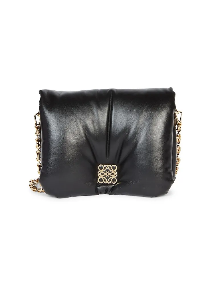 Loewe Goya Padded Leather Shoulder Bag