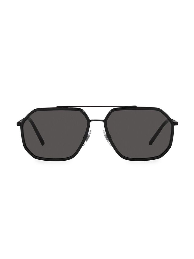 Tom Ford Men's Neughman 60MM Pilot Sunglasses - Black | The Summit