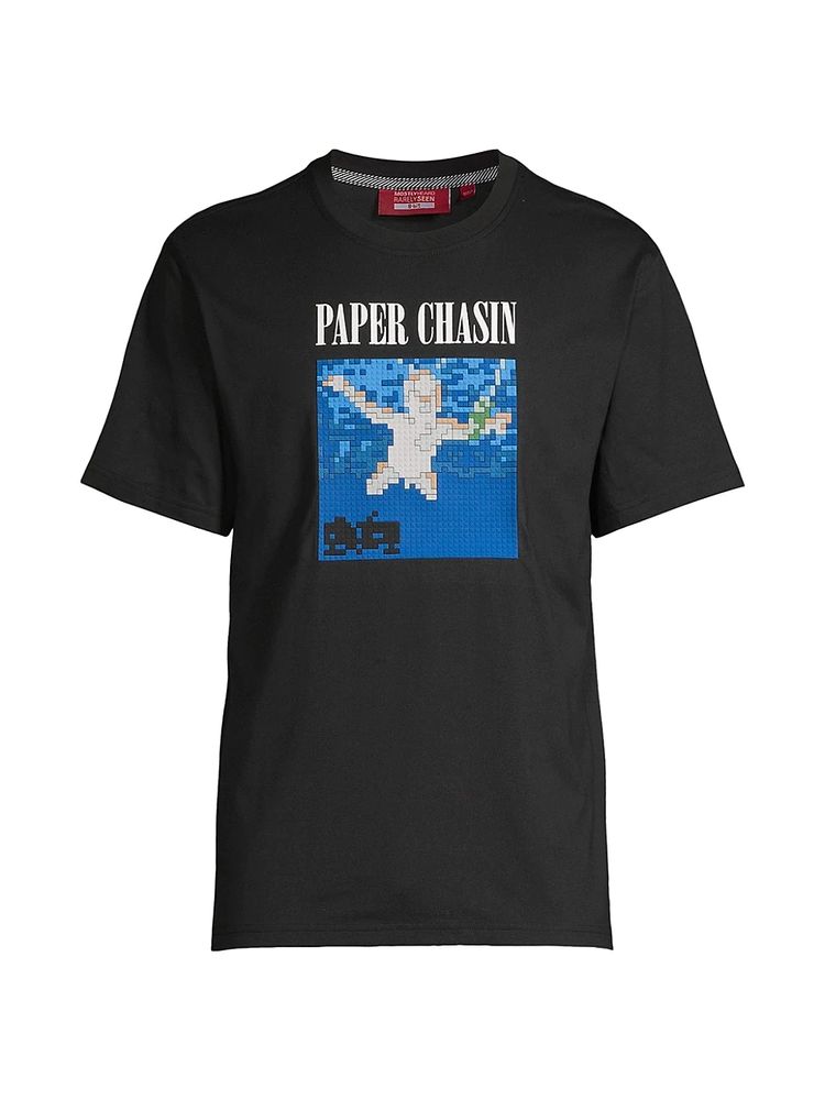 Luchtvaart voelen groep Mostly Heard Rarely Seen 8-Bit Men's Paper Chasin T-Shirt - Black - Size  Small | The Summit