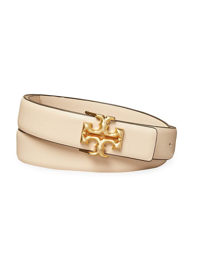 Tory Burch Women's Eleanor Brocade Logo Belt | The Summit