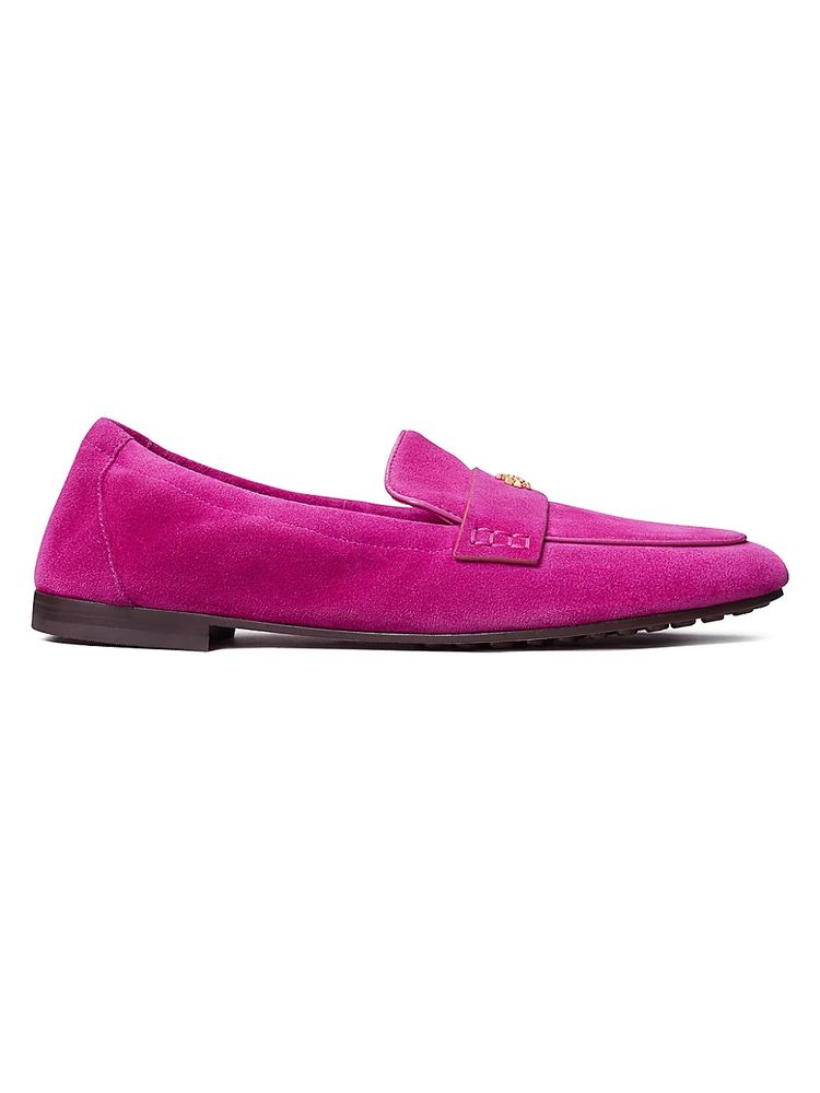 Tory Burch Women's Ballet Suede Loafers - Prickly Pear - Size 5 | The Summit