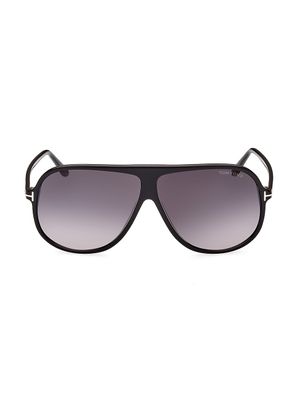 Men's Spencer 62MM Pilot Sunglasses - Black