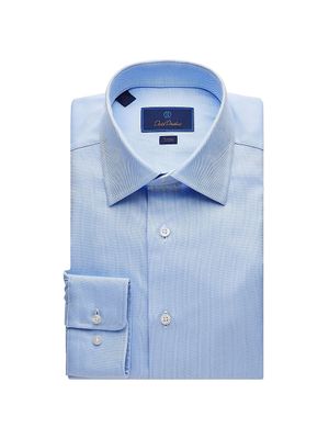 Men's Collared Dress Shirt - Sky