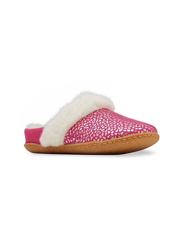 Sorel Kid's Nakiska Slide II Slippers - Gum (Child) | The Summit