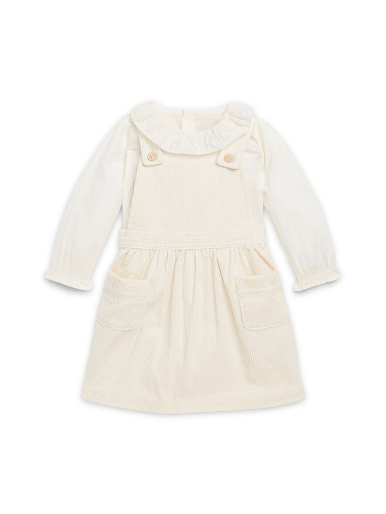 Polo Ralph Lauren Baby Girl's Corduroy Dress & Top Set - Cream Months | The  Summit