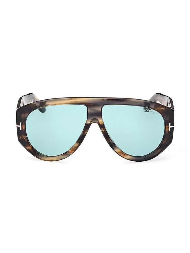 Tom Ford Men's 61MM Aviator Plastic Sunglasses | The Summit