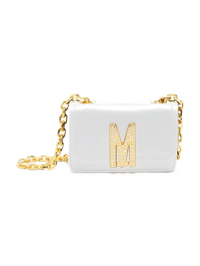 Moschino Crystal-embellished Crossbody Bag