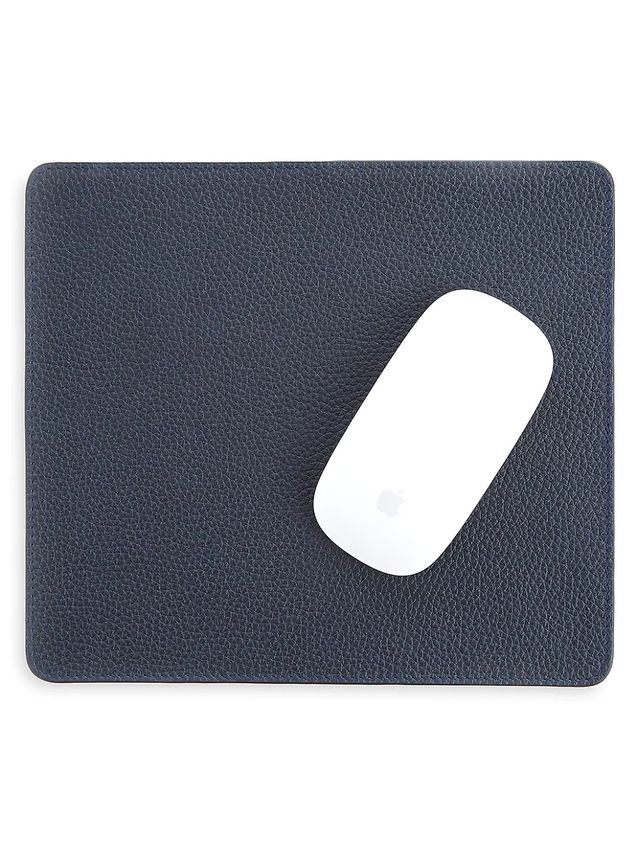 Graphic Image Leather Mouse Pad - Platinum Metallic | The Summit