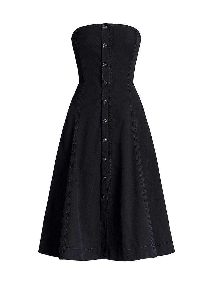 Ralph Lauren Collection Women's Kooper Fit-&-Flare Cocktail Dress - Black |  The Summit