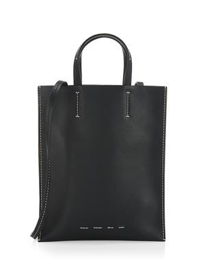 Women's Colorblocked Leather Tote 