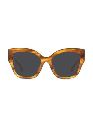 Women's 54MM Oversized Cat-Eye Sunglasses 