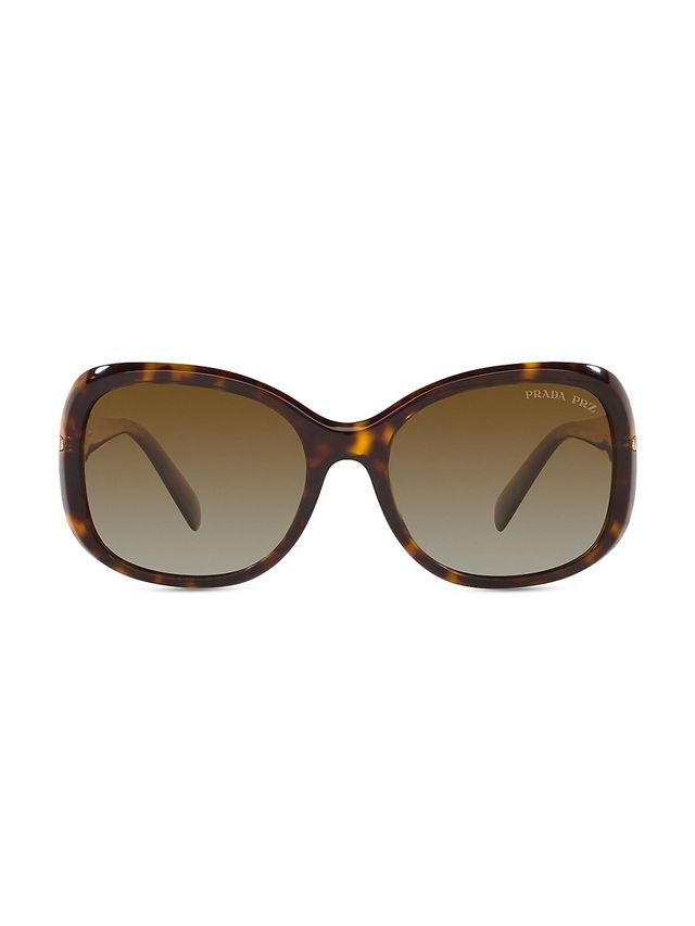 Oliver Peoples Women's O'Malley 48MM Round Sunglasses - Black | The Summit