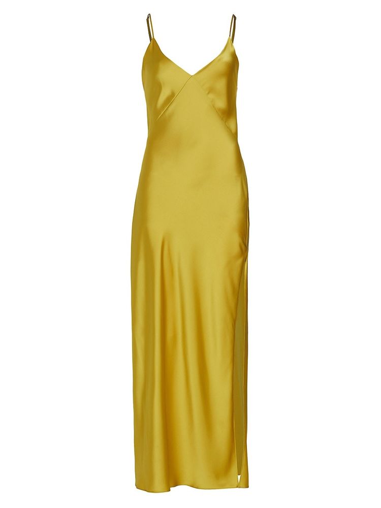 & bone Larissa Slip Dress - Yellow | The Summit
