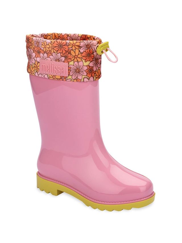 Mini Melissa Little Kid's & Mini Rain Boots III - Yellow (Child) | The