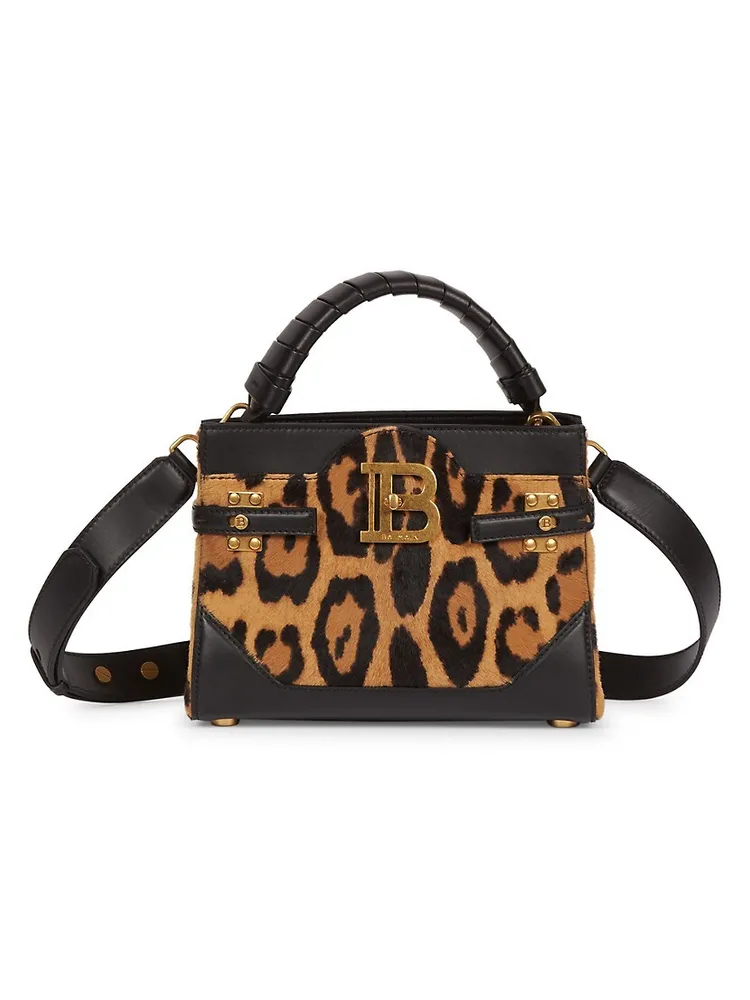 Balmain B-Buzz 22 leopard-print Leather Tote Bag - Farfetch