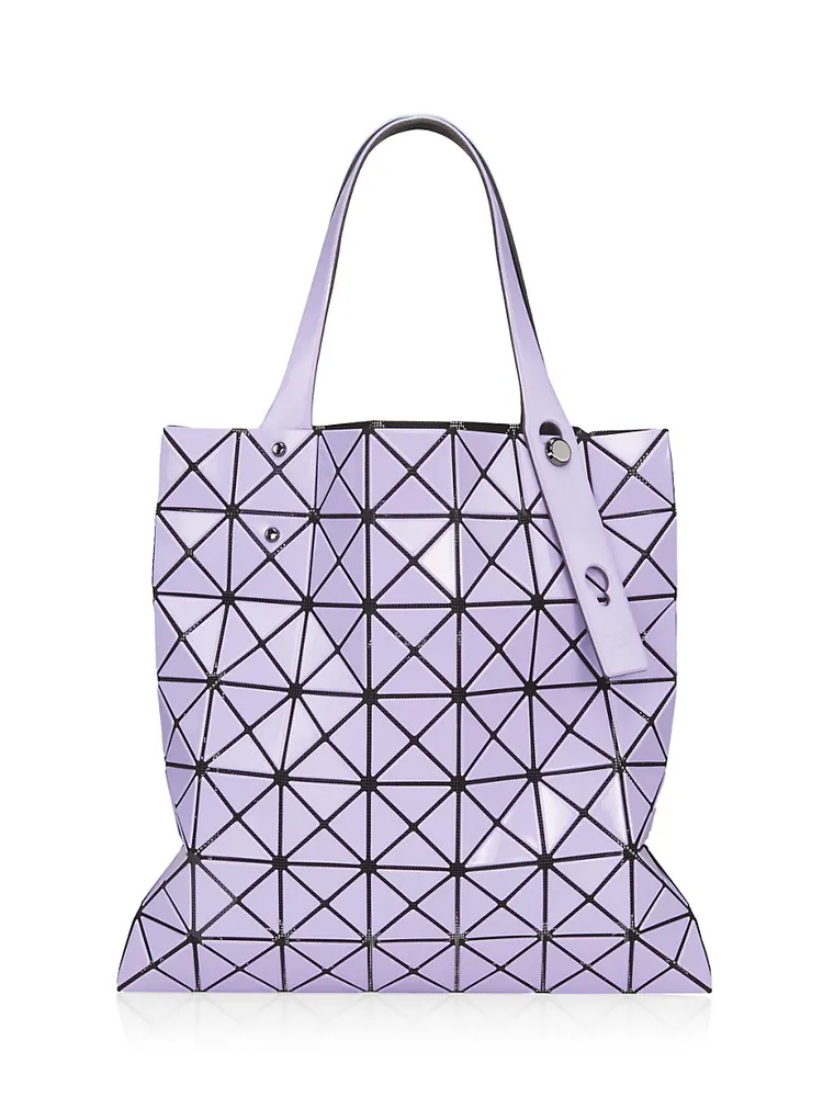 Palette Tote in White by Bao Bao Issey Miyake