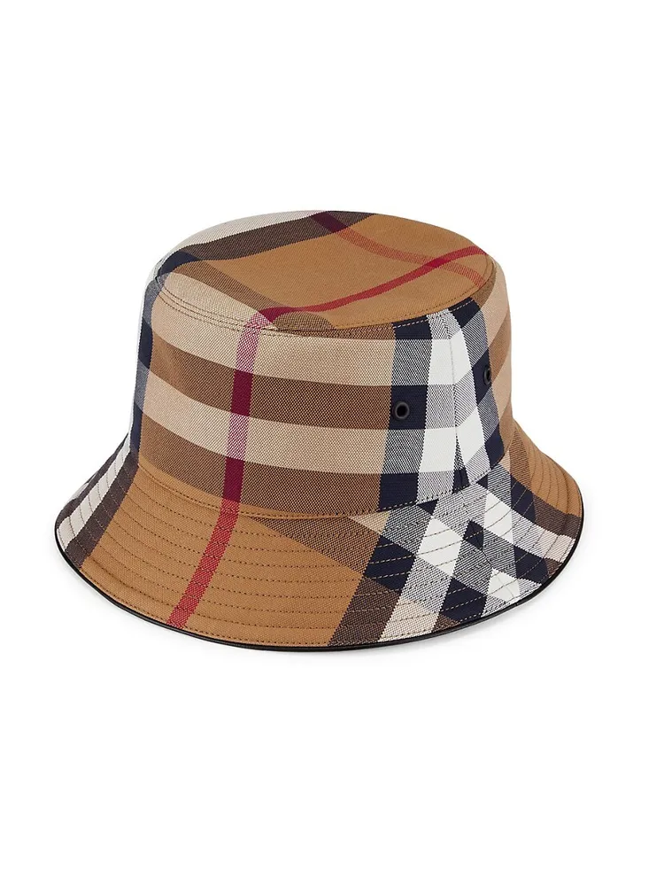 Burberry Kids Gabriel Check Bucket (Little Kids/Big Kids)