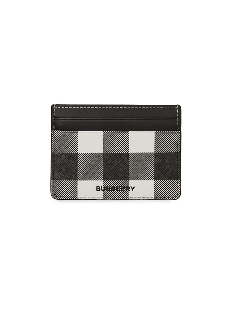 Burberry Sandon Check Card Holder