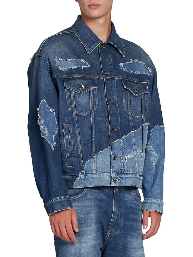 The Oversized Trucker Jean Jacket in Kelson Wash