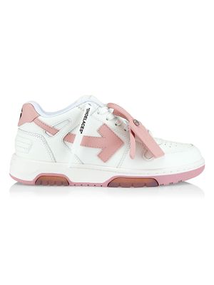 Women's Out Of Office Leather Low-Top Sneakers