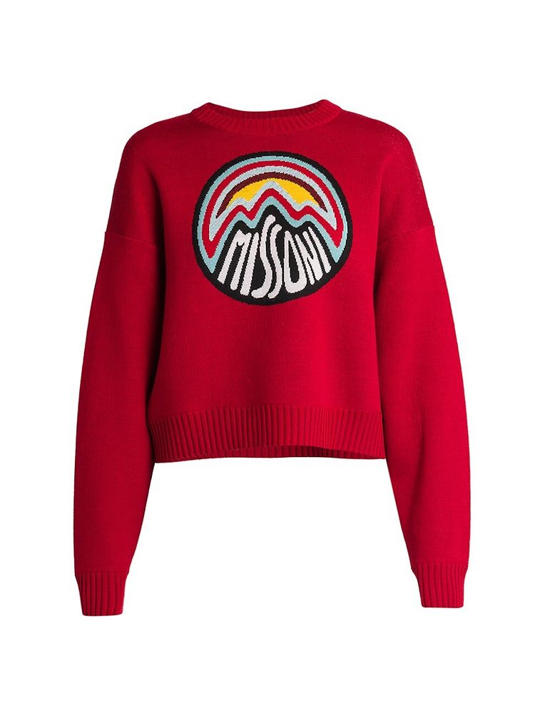 womens oversized red sweater