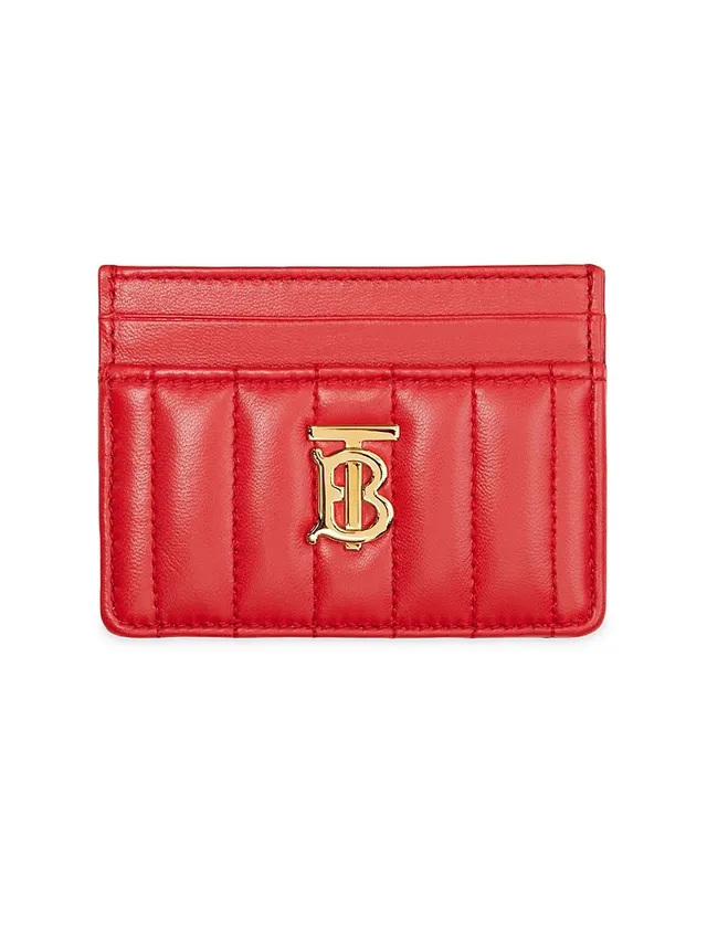 Saint Laurent Tiny Monogram Zipped Fragments Credit Card Case In