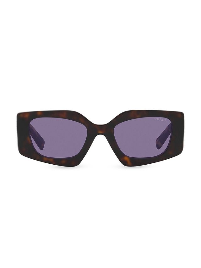 Prada Women's 51MM Butterfly Sunglasses - Black | The Summit