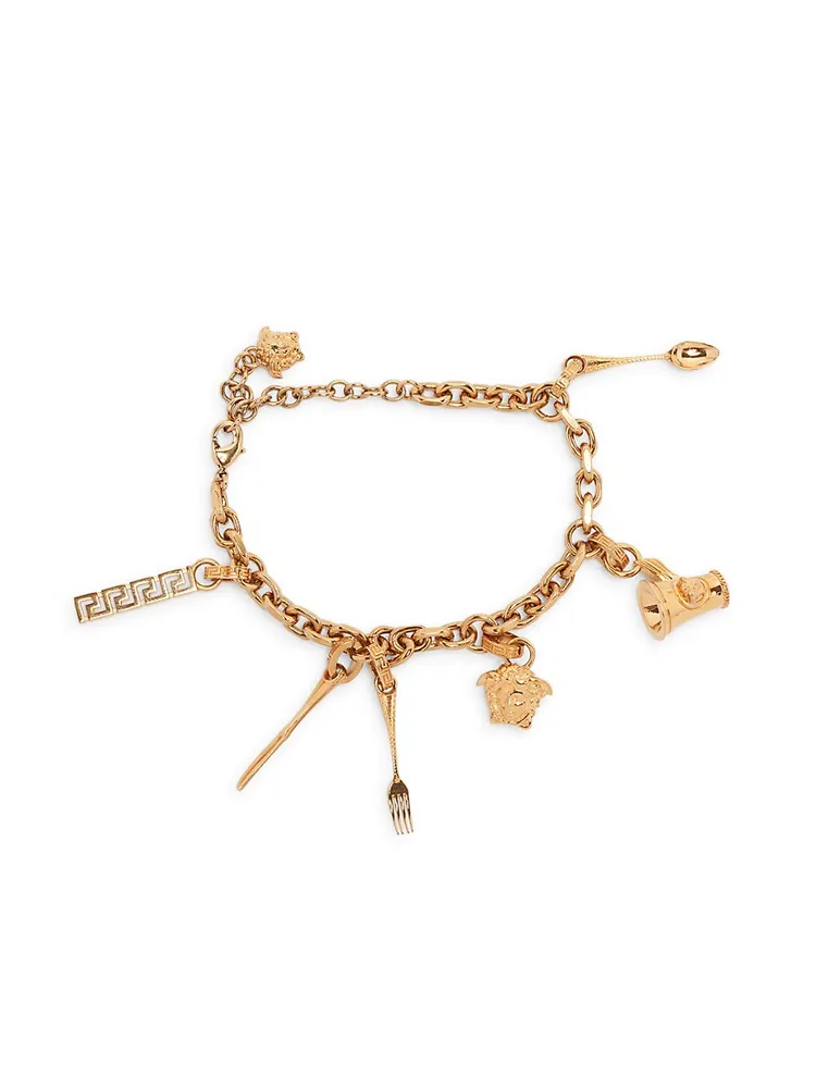 Authentic Gianni Versace Medusa charms bracelets purse bag shoes Swarovski   eBay