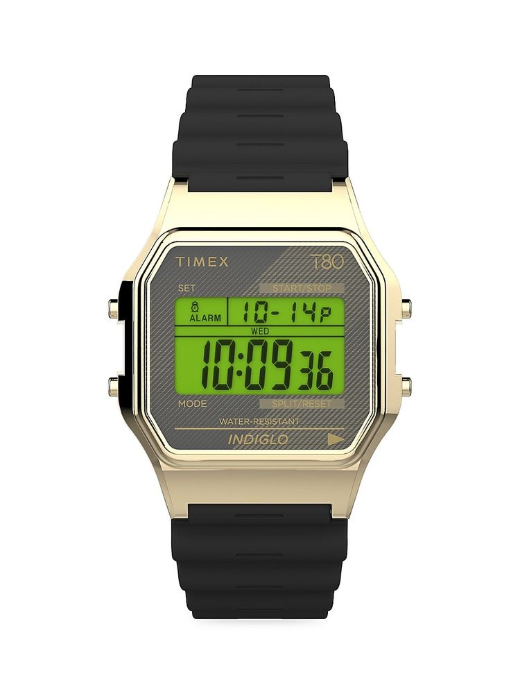 Timex Men's T80 Brass & Resin Digital Watch | The Summit