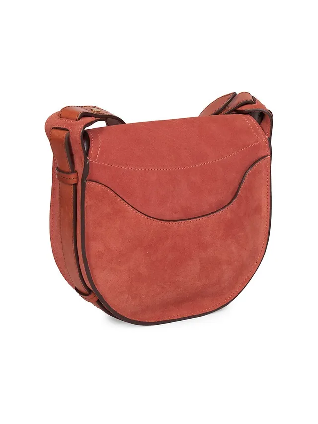 Women's Taggy Crossbody Mini Bag In Natural/Cognac