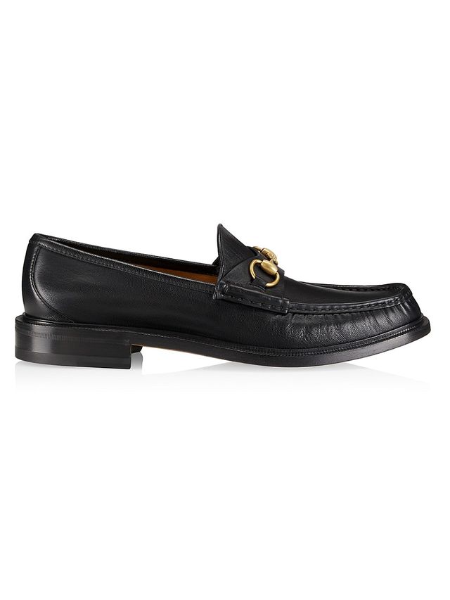 Gucci Men's Cara Leather Moccasins | The Summit