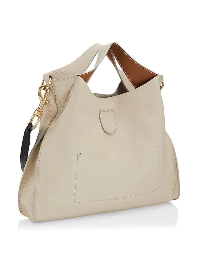 Dolce & Gabbana Small E/w Sicily Leather Top Handle Bag - Bianco