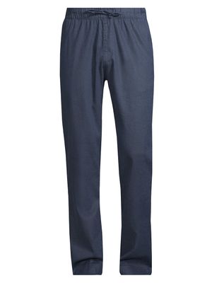 Men's Stretch Linen Slim-Fit Pants