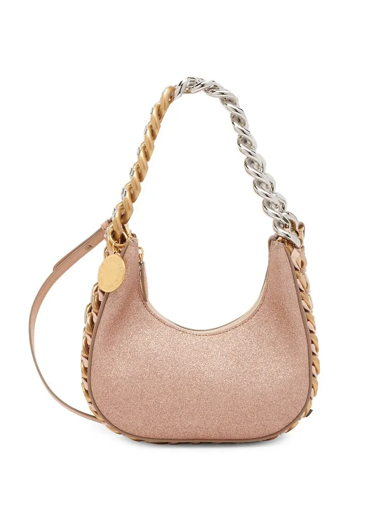 Women Blush Frayme Small Flap Shoulder Bag