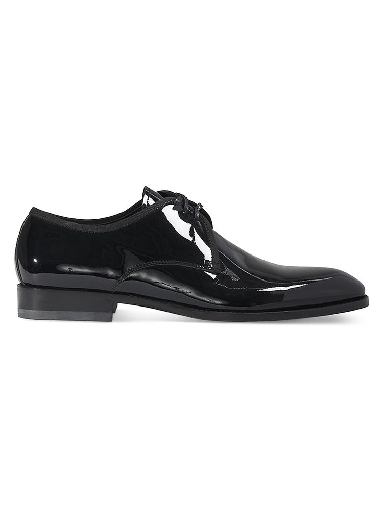 Paul Stuart Men's Hancock II Derby Shoes - Black Patent | The Summit