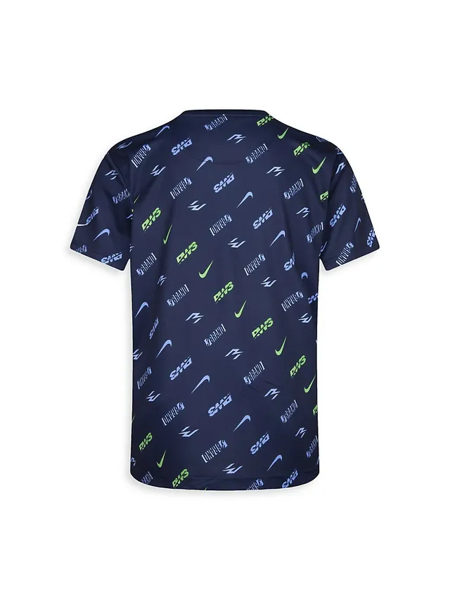 Shop Nike Little Boy's & Boy's Nike x 3Brand By Russell Wilson Blur Logo T- Shirt