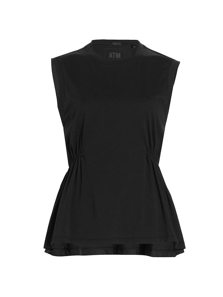 correct stap in zoogdier ATM Anthony Thomas Melillo Women's Sleeveless Cinched Top | The Summit