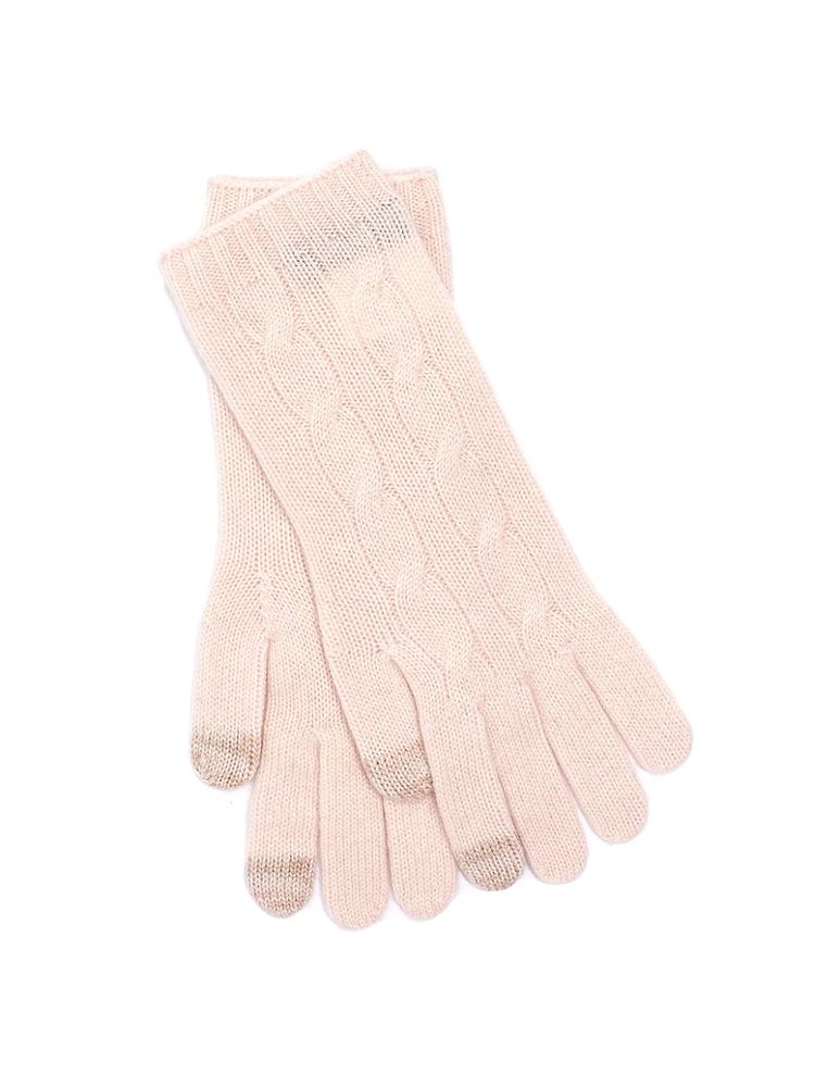 Polo Ralph Lauren Women's Cable-Knit Cashmere Touch Gloves | The Summit