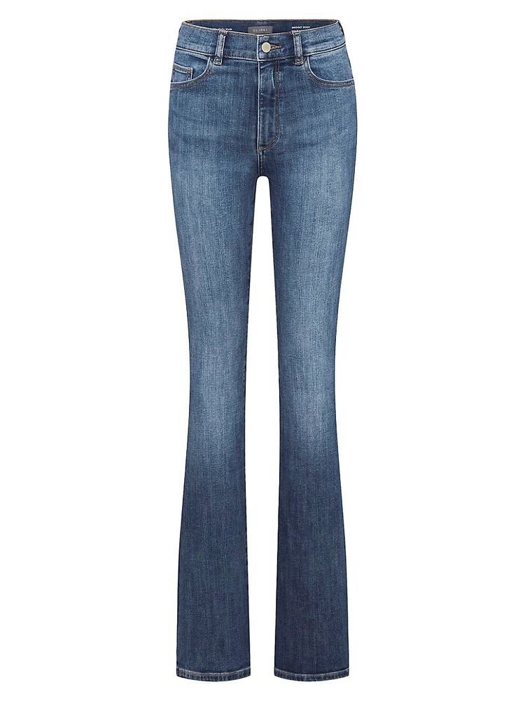 DL Premium Denim Women's Bridget High Rise Instasculpt Boot Jeans - Admiral  | The Summit