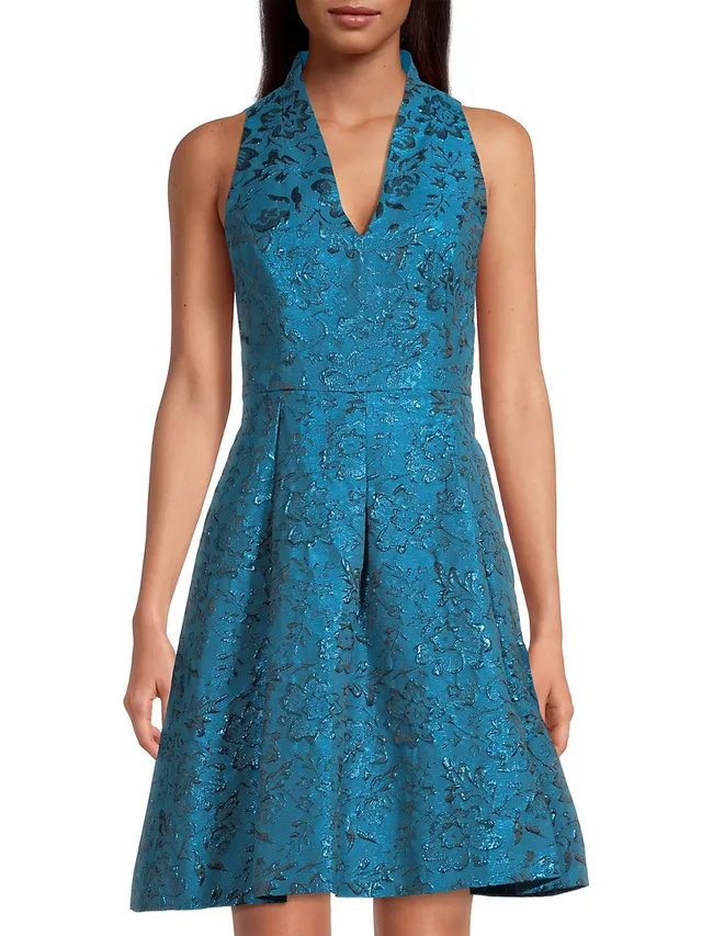 Shop kate spade new york Floral Bud Brocade Midi-Dress