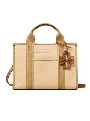 Women's Small Tory Canvas Tote 