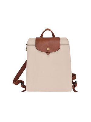 Women's Le Pliage Green Canvas Backpack