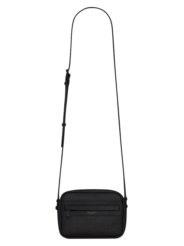 Shop Polo Ralph Lauren Medium Leather Crossbody Camera Bag