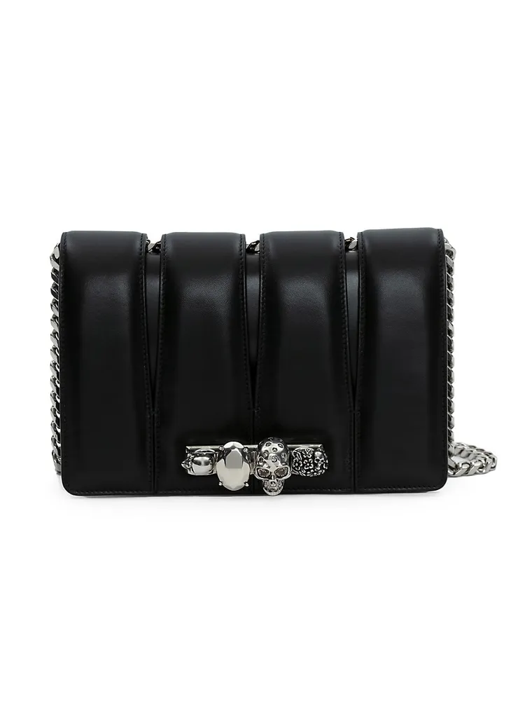 ALEXANDER MCQUEEN Four Ring leather shoulder bag