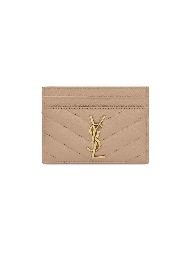 gaby card case in quilted lambskin
