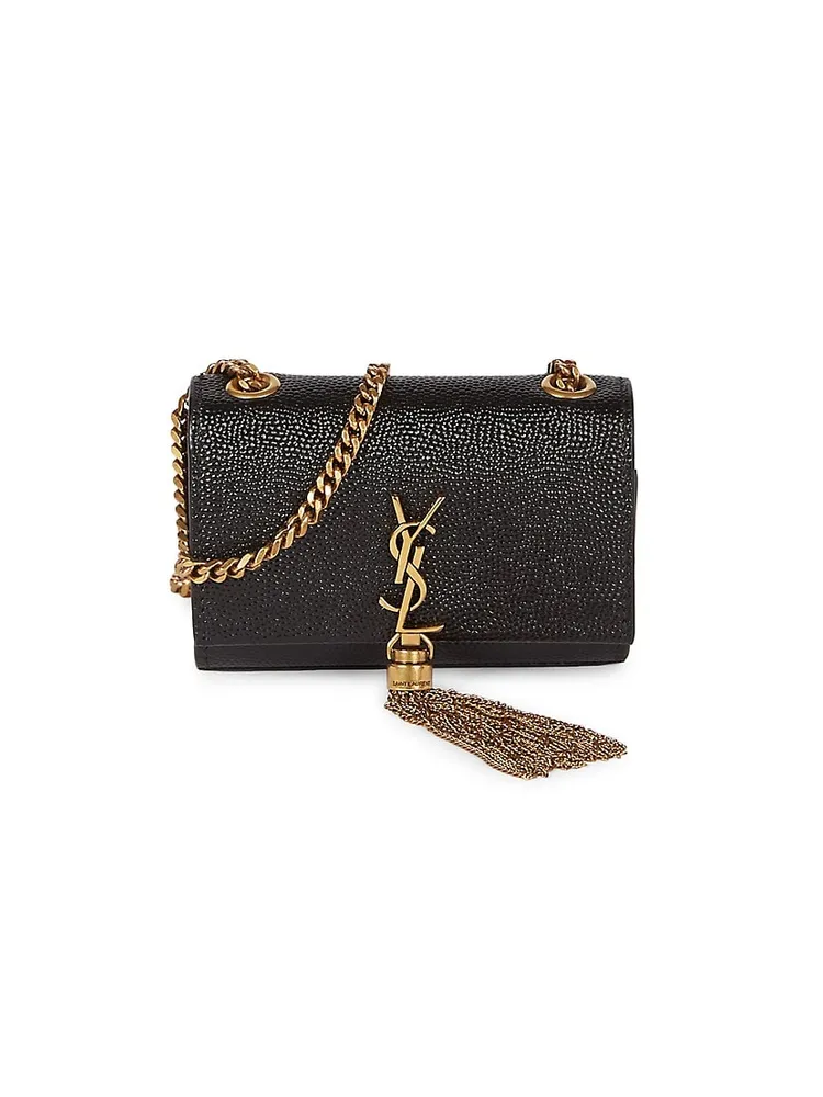 YSL Kate Small With Tassel in Grain De Poudre Embossed Leather (Varied  Colors)
