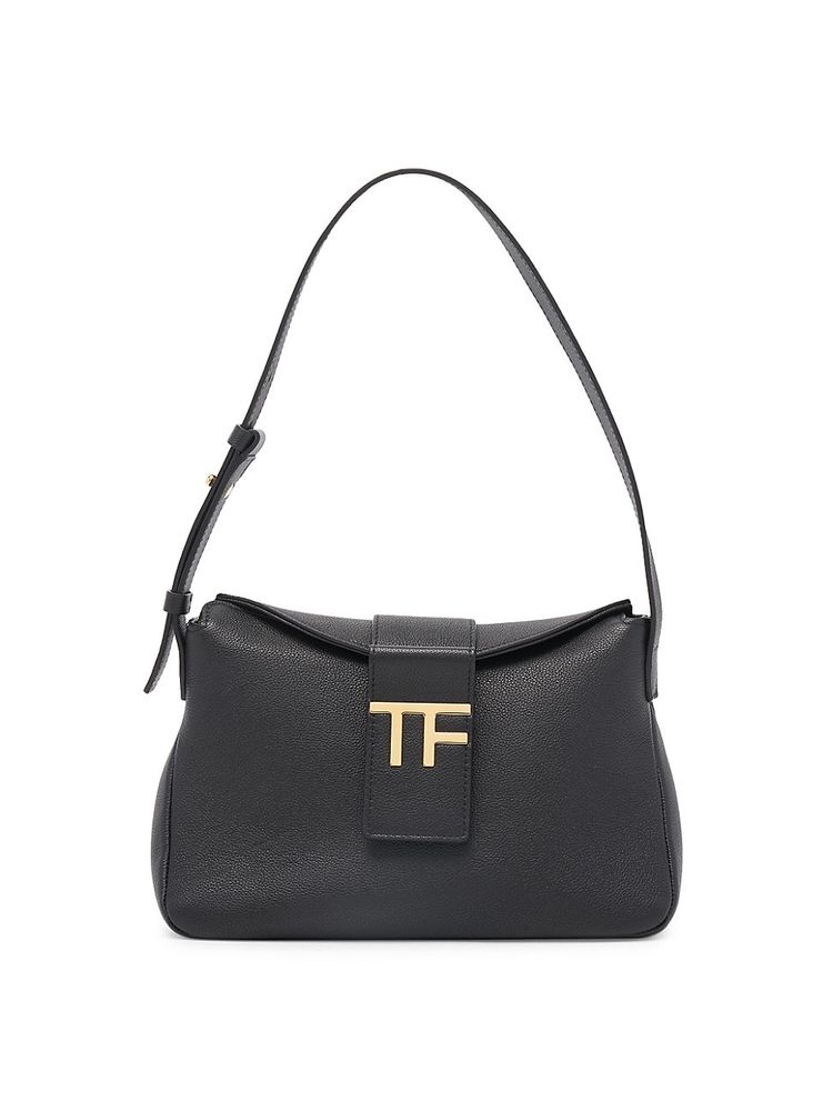 Tom Ford Women's Mini TF Logo Leather Hobo Bag | The Summit