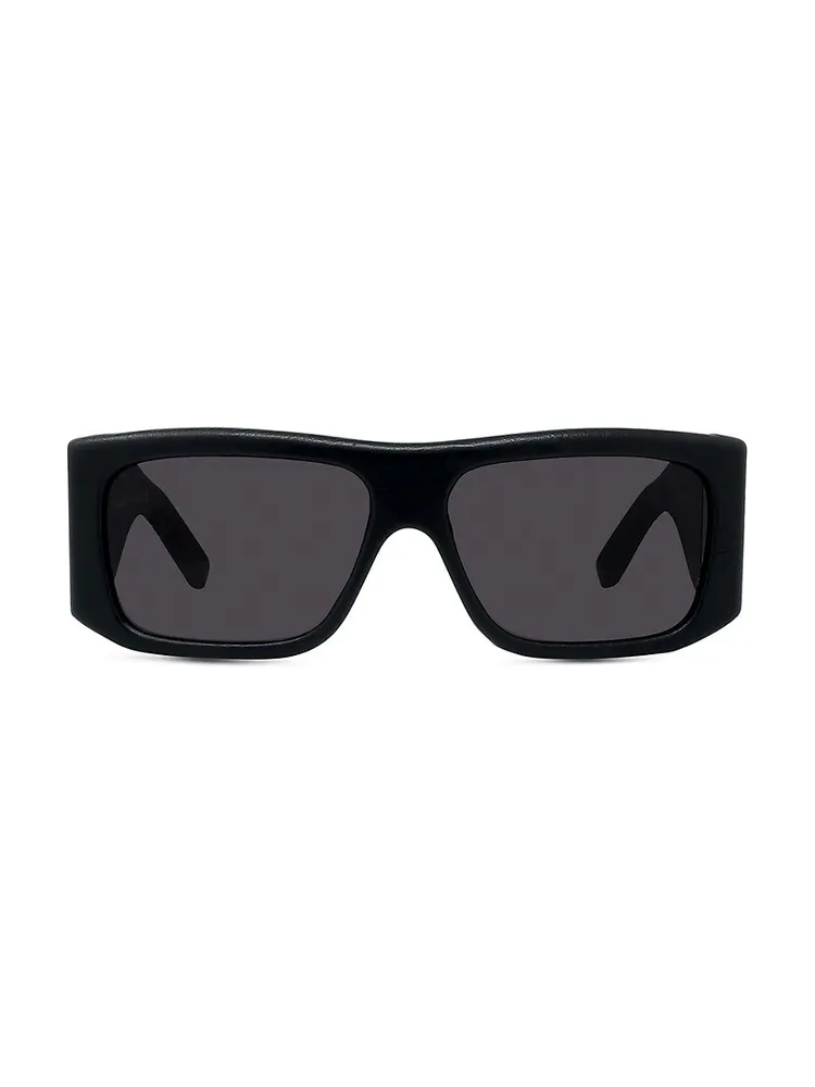 Givenchy Men's 4G-Hinge Square Acetate Sunglasses