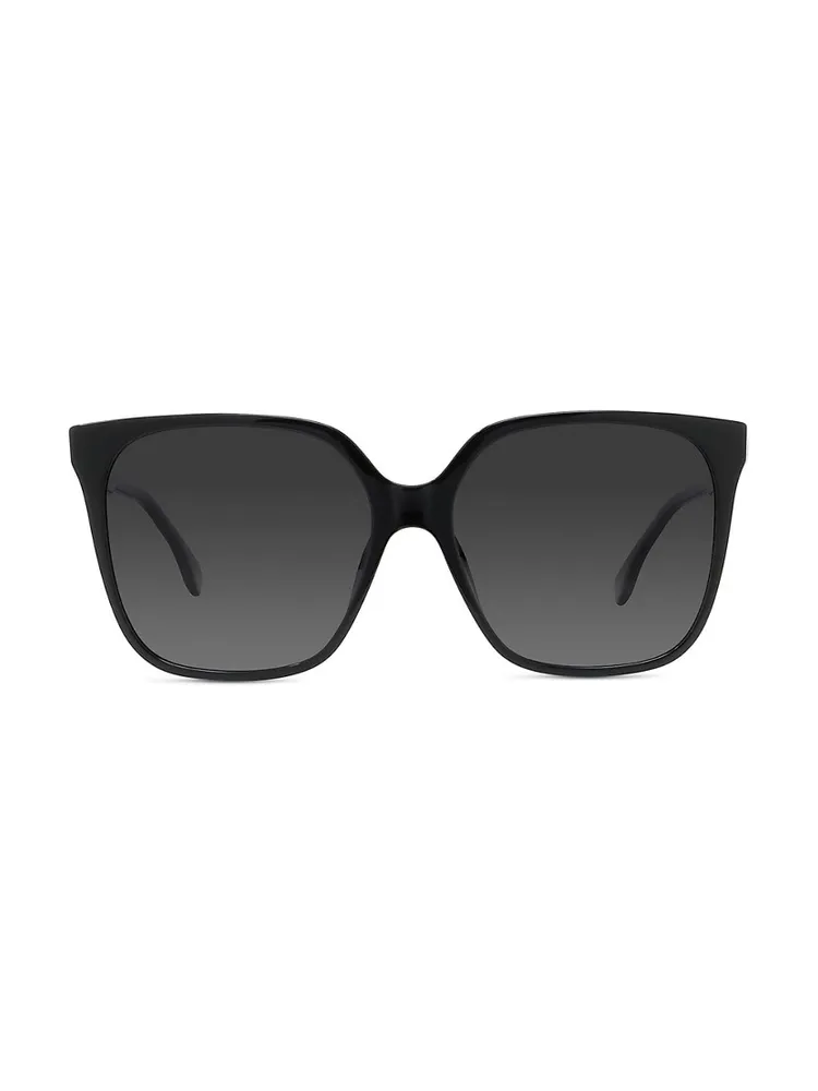 Fendi Fine Square Sunglasses in Black - Fendi