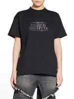 Shop Balenciaga Fashion Institute T-shirt Medium Fit